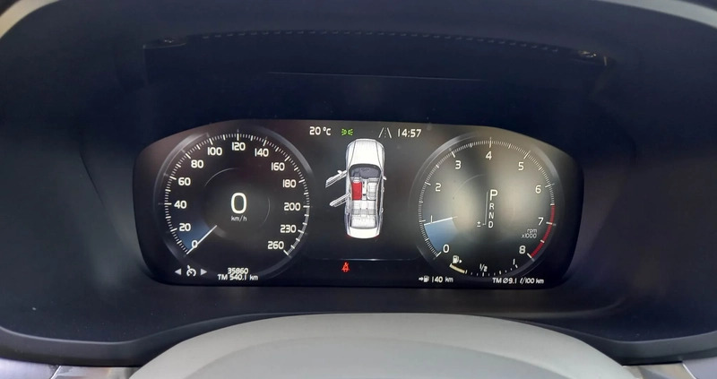 Volvo S60 cena 115500 przebieg: 37866, rok produkcji 2020 z Woźniki małe 121